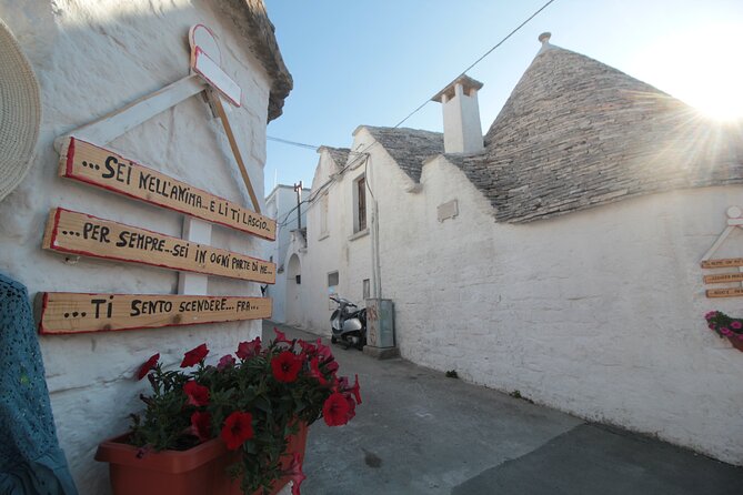 Alberobello : Group or Private Walking Tour & Olive Oil Tasting - Tasting olive oil, vinegar, and taralli