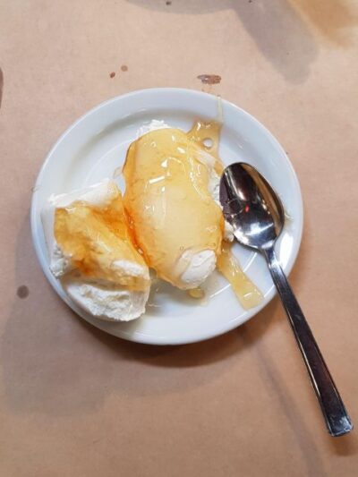 Breakfast in the markets with olive oil and honey tasting