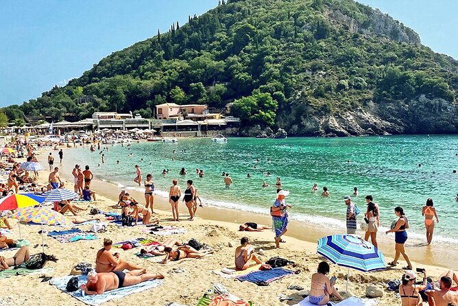 Bus Trip with Swim to Paleokastritsa and Olive Oil Museum - George, Despina, and the guide experience