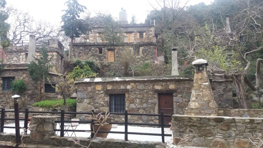 Chania: Milia Mountain Tour w/Lunch Olive Oil/Wine Tastings - Meeting the ancient olive tree at Ano Vouves