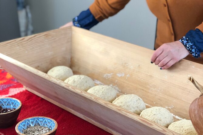 Chania Sourdough Bread Class - Olive Oil Tasting - Harvesting Vegetables for a Cretan Lunch