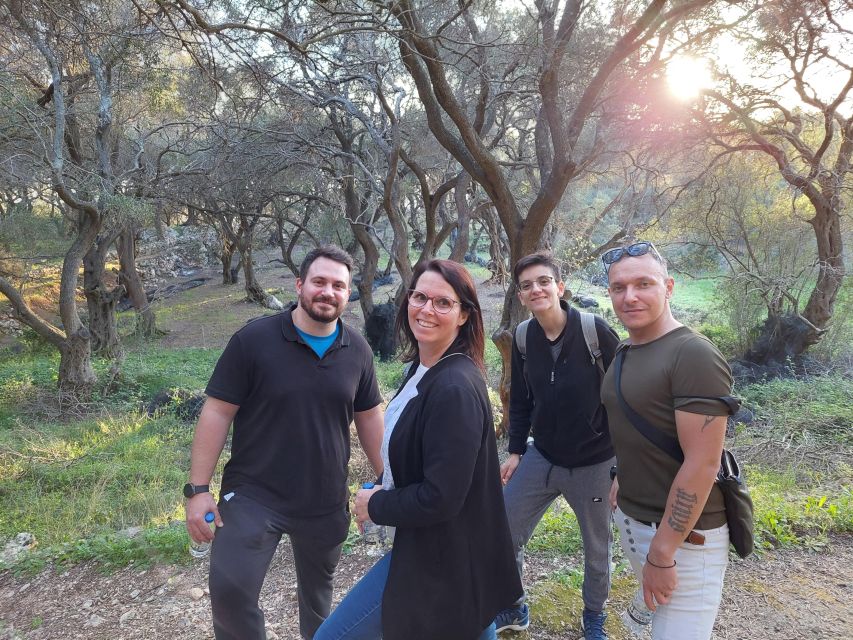 Corfu: Hiking in Olive Groves,Village,Sunset,with Swim Stop - Learning Corfu’s olive-oil tradition