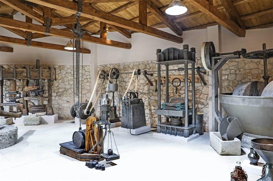Corfu: Olive Oil & Wine Tastings & Traditional Villages Tour - Sokraki and the shaded village square
