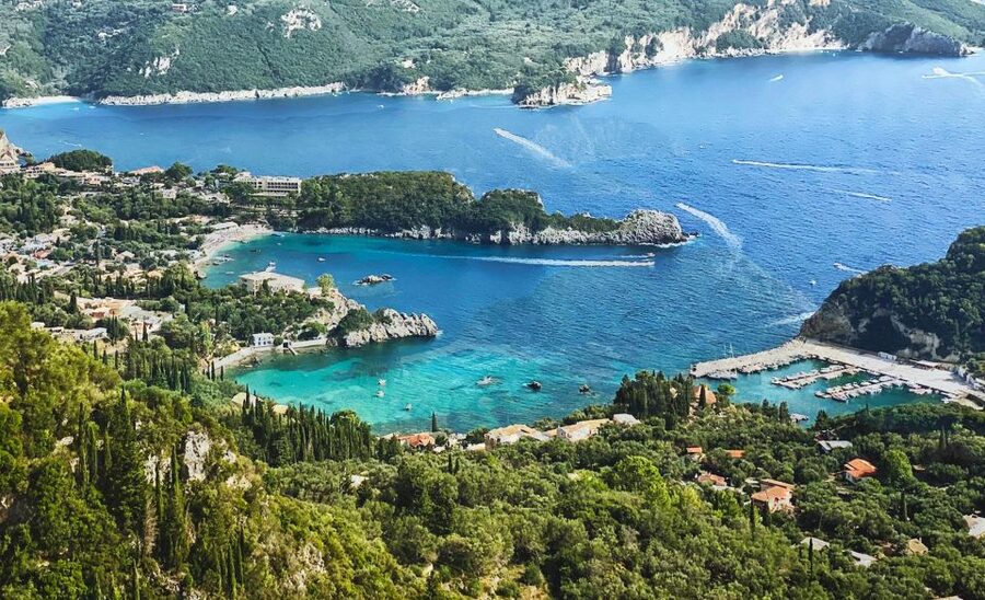 Corfu: Shore & Shared – Palaiokastritsa, Lakones, Kratsalo - The optional boat ride to the Blue Eye
