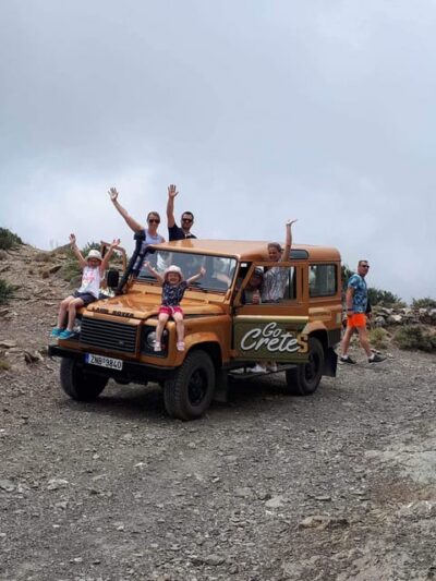 Jeep Safari Wine & Olive Oil testing Shepherd’s House