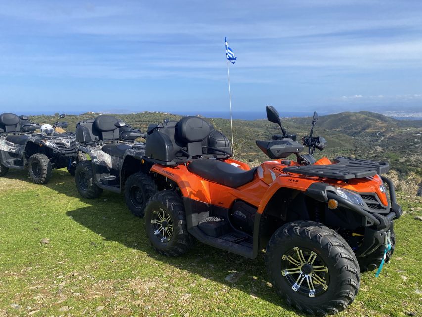 Crete: Quad Safari, Olive Mill with Tasting & Ghost Village - Fodele, El Greco, orange trees, and a short village break