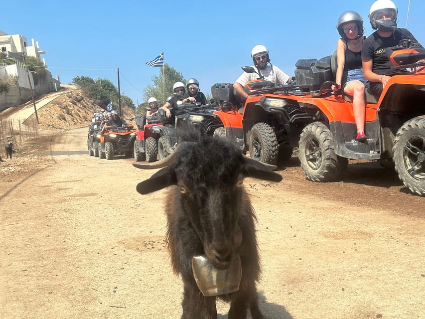 Crete: Quad Safari, Olive Mill with Tasting & Ghost Village - From Agia Pelagia to the high tracks above the sea