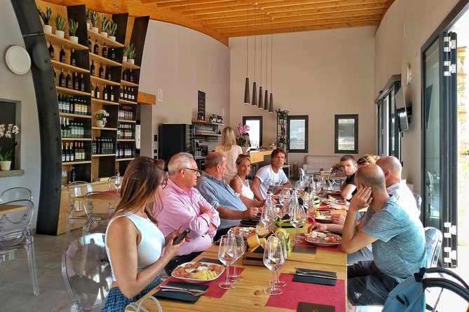 DA Abano and Montegrotto: Oil and Wine Tour of the Euganean Hills - Seeing olive oil made at EVO del Borgo