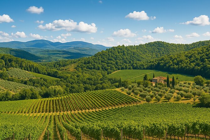 Florence: Great Chianti Wine and Olive Oil Trail with Lunch - Lunch at a boutique winery