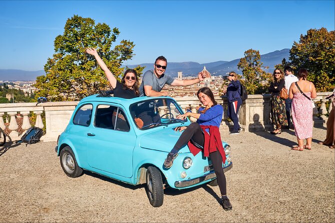 Florence: Private Vintage FIAT 500 with Wine & Olive Oil - What the private format is really worth