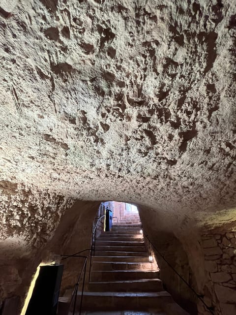 Frantoio Rosso Ipogeo Martina Franca: visit to the medieval oil mill - Why the rock matters as much as the machinery