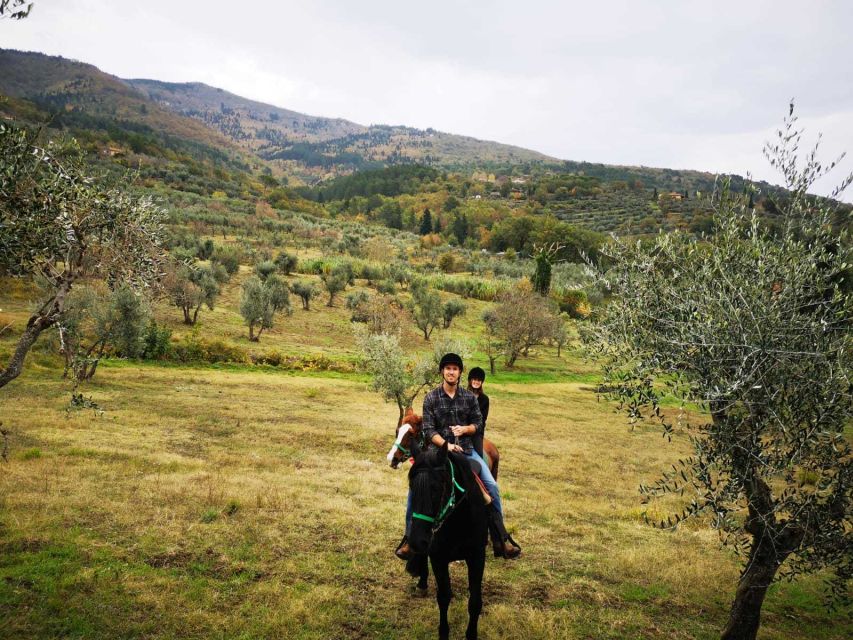 From Florence: Horseback Ride and Olive Oil and food tasting - A Tuscan Table With Chianti