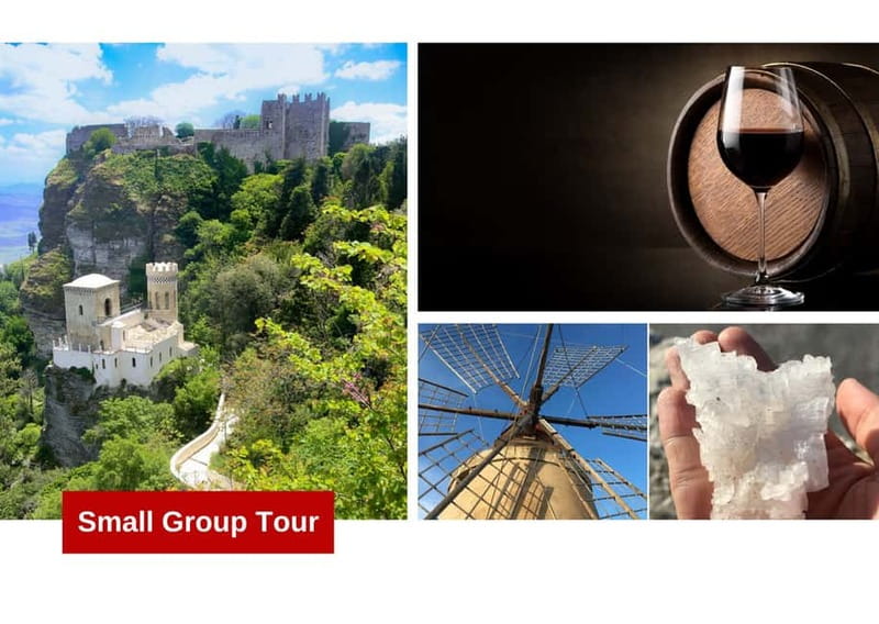 From Palermo: Erice & Marsala Salt, Olive Oil, and Wine Tour - Erice: two hours among stone lanes and pastry shops