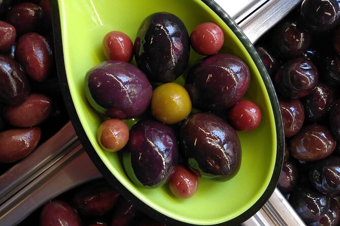 Greek Olives and Olive Oil Tasting in Athens - Greek olives in several styles