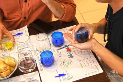 Guided Tasting of 3 Extra Virgin Olive Oils at Douloufakis Winery