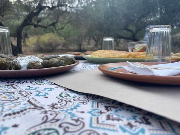 Heraklion: Cretan Farmers Brunch and Olive Grove Tour - What arrives on the Cretan brunch table