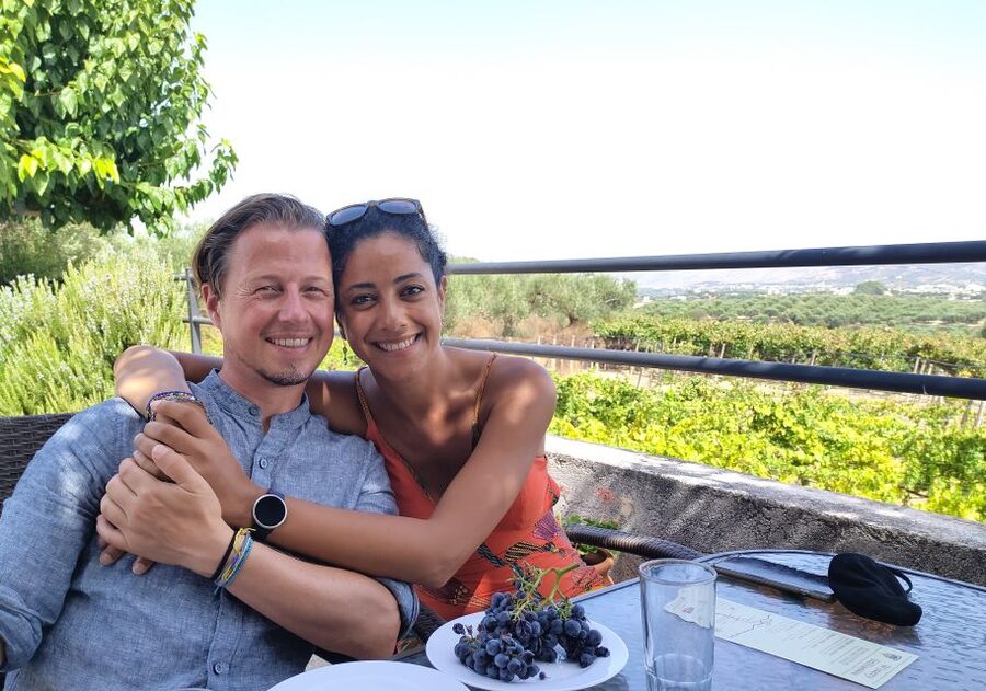 Heraklion: Olive oil and Wine Tour with Lunch - Wine tasting at an award-winning family winery