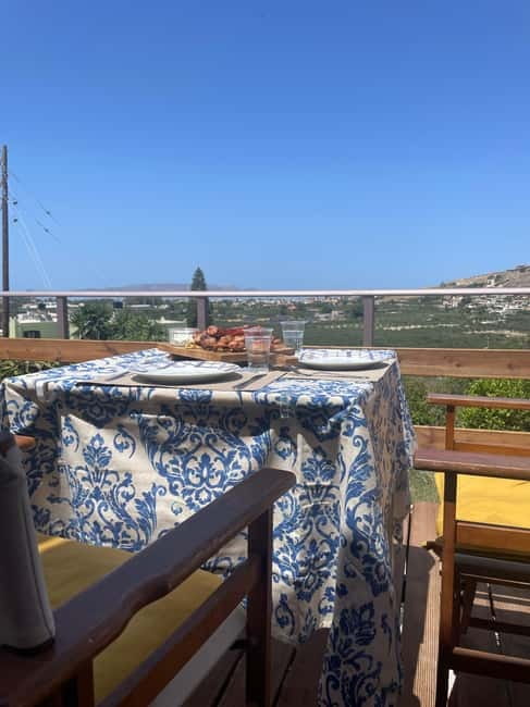 Heraklion: Sunset BBQ in the Olive Grove - A sunset meal with a view of Dia Island