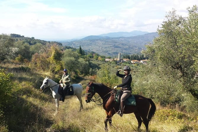 Horse ride, Olive Oil and local foods tasting in a Tuscan farm - From Florence to the hills near Reggello