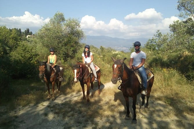 Horse ride, Olive Oil and local foods tasting in a Tuscan farm - Choosing a horse and learning the basics