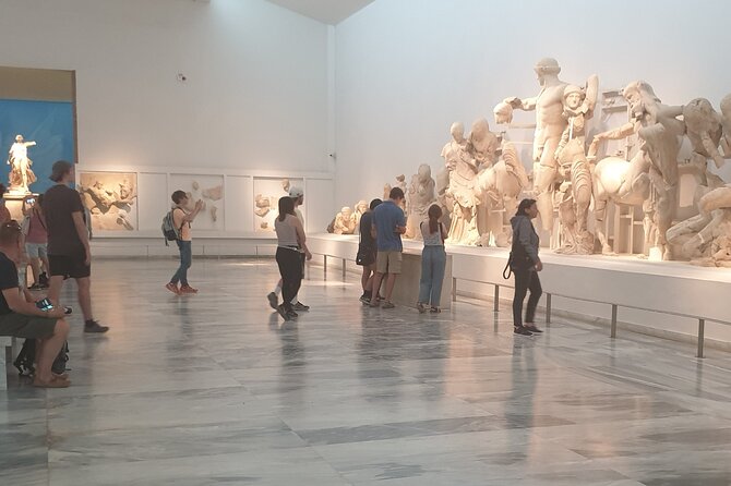 Katakolon Shore Ex: Skip-the-Lines Ancient Olympia & Olive market - Walking the ancient Olympic site
