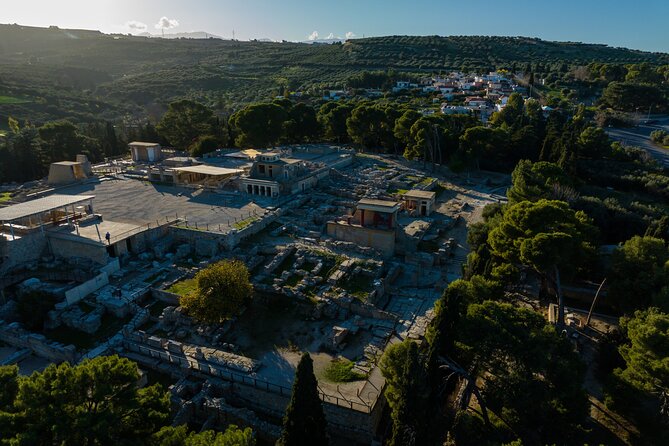 Knossos Cave of Zeus and Olive Oil Factory Full Day Private Tour - Aposelemis Dam and the sunken village of Sfenduli