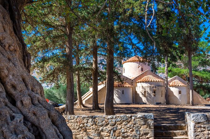 Knossos, Lasithi, Zeus Cave & Olive Mill Farm Combo Tour - Krasi is short, green, and easy to enjoy