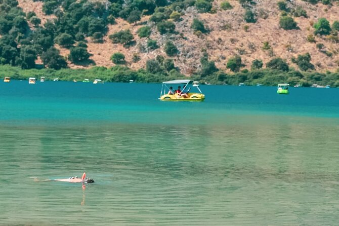 Kournas Lake Argiroupolis and olive oil factory from Rethymno - Three inland Crete stops in one half-day