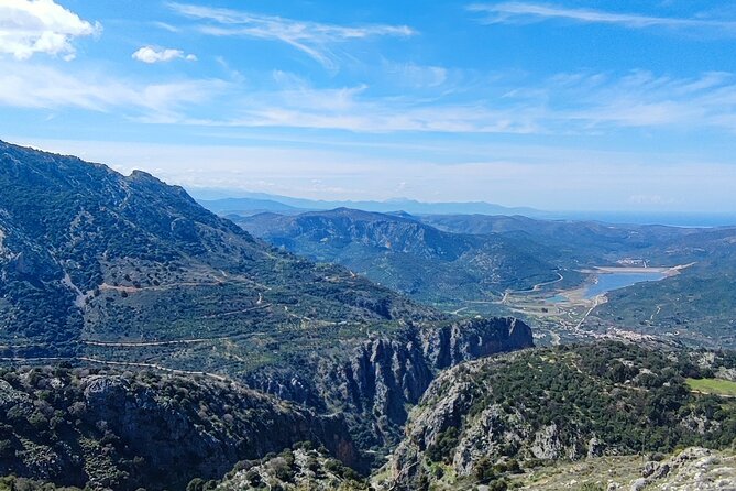 Lasithi plateau,wine and olive oil tasting,Greek Mythology park - Mochos begins the climb into mountain Crete