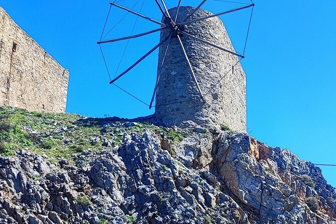 Lasithi plateau,wine and olive oil tasting,Greek Mythology park - Aposelemis Dam and the sunken village