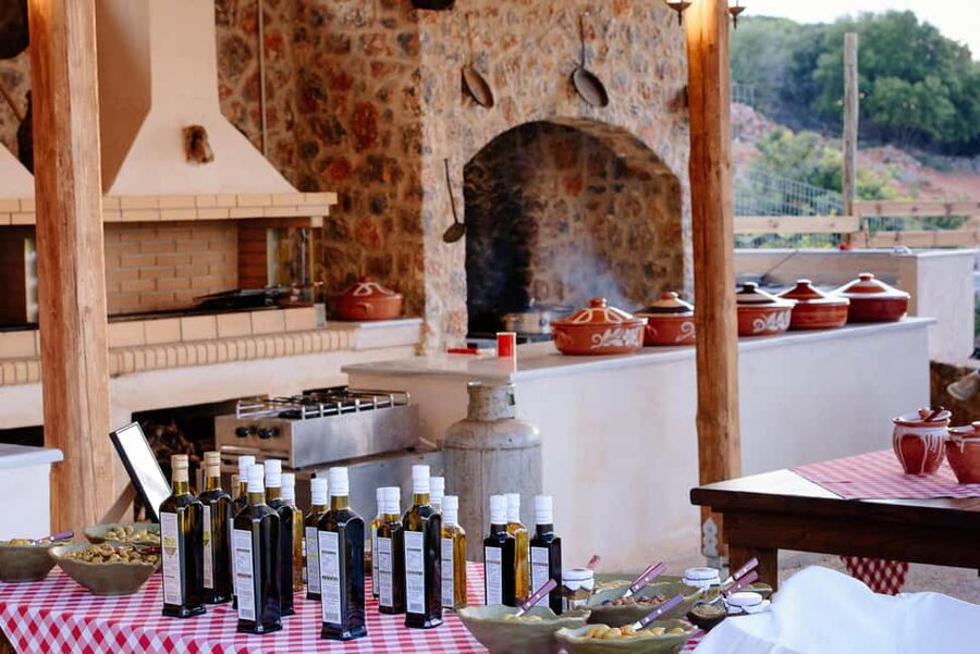Lassithi, Zeus Cave, Olive Mill Farm & Knossos Combo Tour - The climb to Psychro Cave, the Cave of Zeus