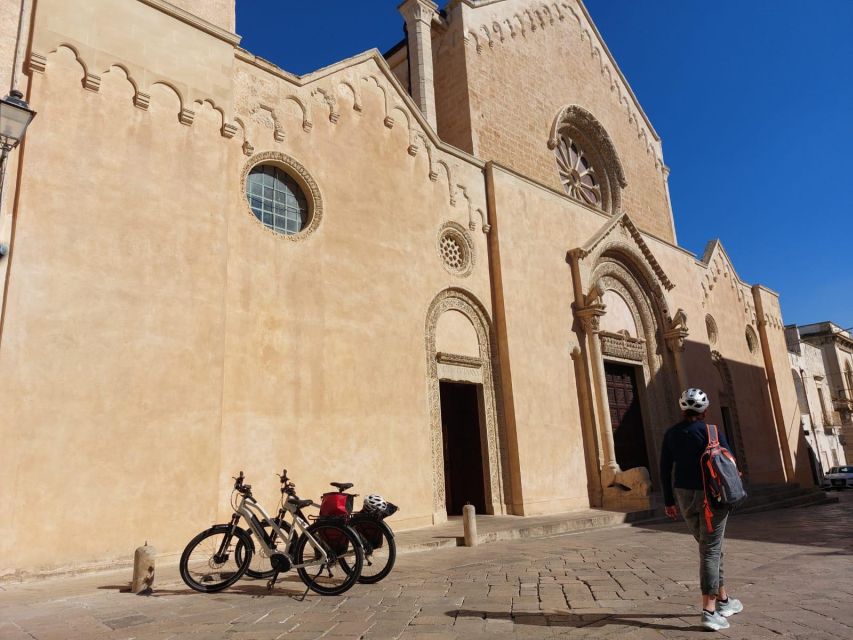 Lecce: E-Bike Tour to Galatina Olive Mill & Wine taste +Taxi - Why this Lecce cycling route feels different