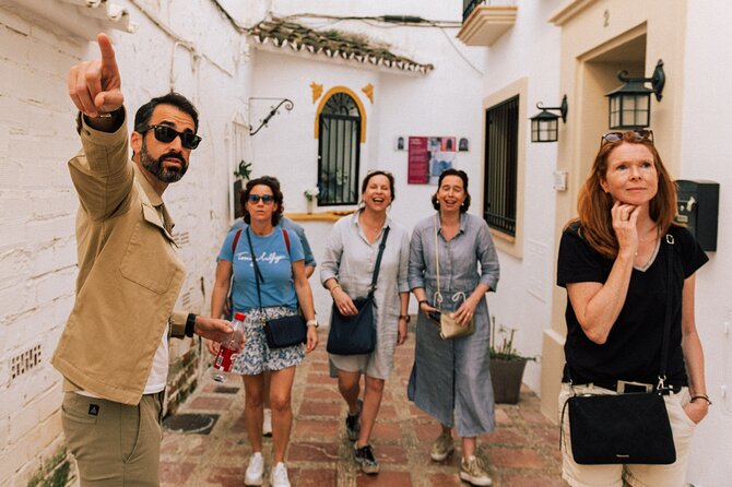 Marbella Old Town: Private Walking Tour with Olive Oil Tasting - Hospital Bazán and the National Engraving Museum