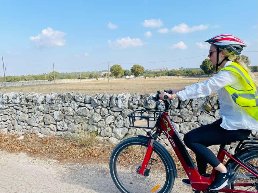 Monopoli: Ancient Olive Groves & Coastal E-Bike Ride - The ride itself: quiet roads and light gravel