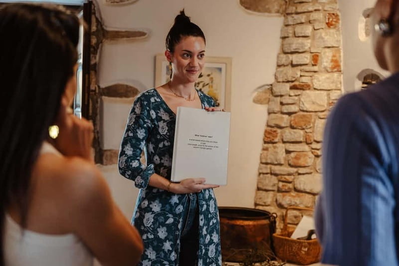 Naxos Town: Olive Oil Tasting & Baking in the Heart of Town - The light meal and local products