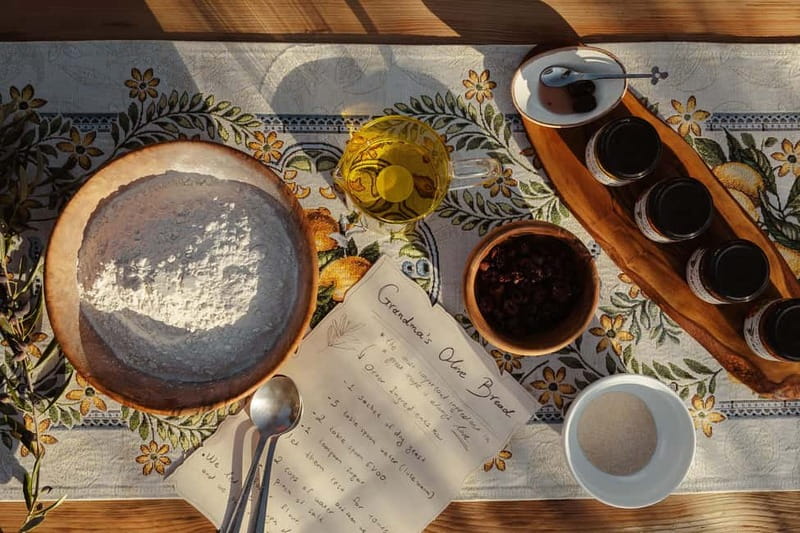 Naxos Town: Olive Oil Tasting & Baking in the Heart of Town - A cool indoor option for a hot Naxos day
