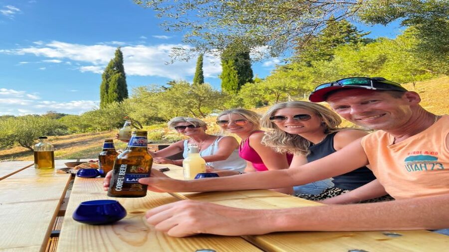 North Corfu: Olive Tour with Olive Oil Tasting and Mezze - Learning to taste olive oil properly