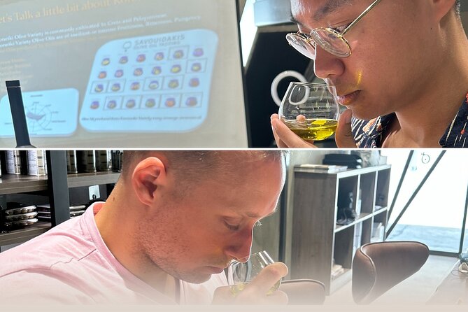 Olive oil Tasting and Cretan Cuisine - Learning what flawed olive oil tastes like