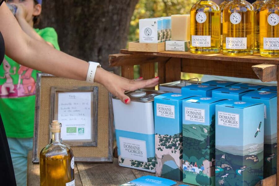 Olive oil: Visit to the olive grove, tasting - Walking among Ardèche’s olive trees