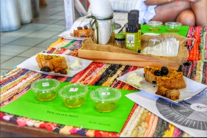 Olive Tour & Tasting - The waterfall and spring add a welcome outdoor pause