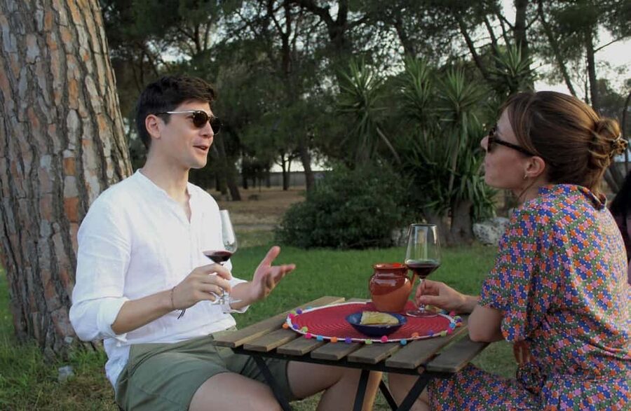 Organic Wine and Olive Oil Tasting Experience near Lecce - The traditional cellar and the route back to the table