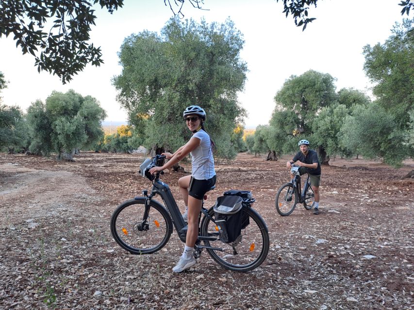 Ostuni: Guided e-bike tour to rock village & olive trees - Riding among Puglia’s monumental olive trees