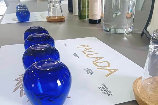 Pallada Semi-Private Olive Oil Tours in Sternes, Chania - Learning how to taste extra virgin olive oil