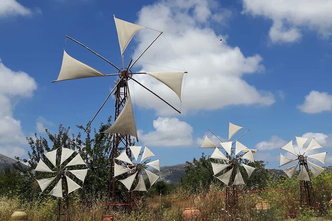 PRIVATE-Zeus Birthplace-Traditional Villages-Olive Oil Factory - Lasithi Mesa and the stories behind the scenery