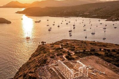 Relax Day: Thermal Lake, Olive Oil Tasting & Poseidon Temple Tour