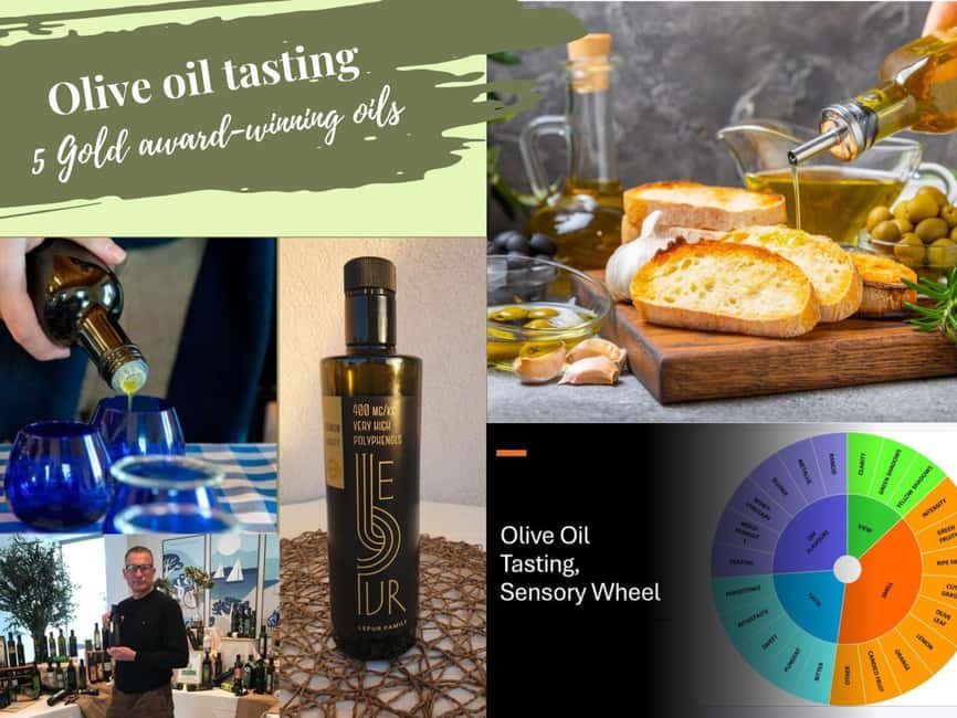 Šibenik: Croatia in a Day, Vistas, History, Olive Oil, Wine - Five oils teach you what tasting means