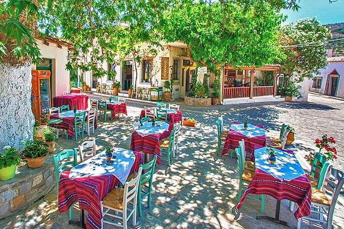 Spinalonga, Plaka, Elounda, Agios Nikolaos & Olive Mill | Private - Moni Aretiou and a peaceful view over Mirabello Bay