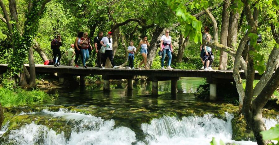 Split: Krka Waterfalls With Boat Cruise, Wine and Olive Oil - Skradin and the 30-Minute River Cruise