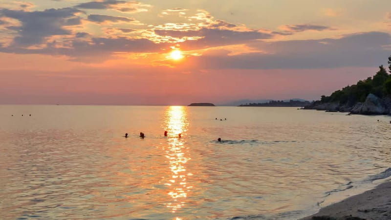 Thessaloniki: Halkidiki/Sithonia Swim, Sunset & Olive Tour - Guides, flexibility, and the group experience