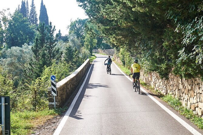Tuscany Bike Tour with Wine, Oil and Food in the Florentine Hills - San Miniato al Monte and the Florence view